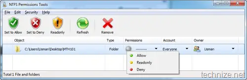 NTFS Permission Tools