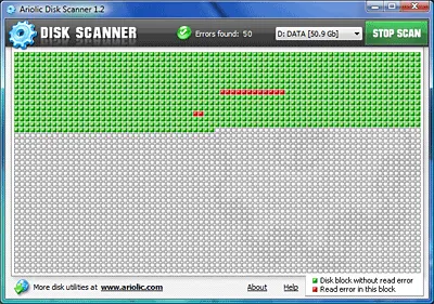 ariolic disk scanner