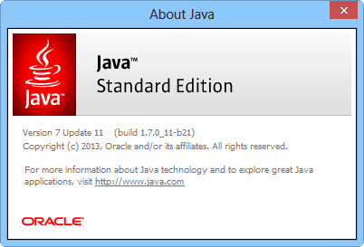 Java 7 Update 11