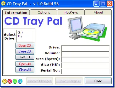 cd tray pal