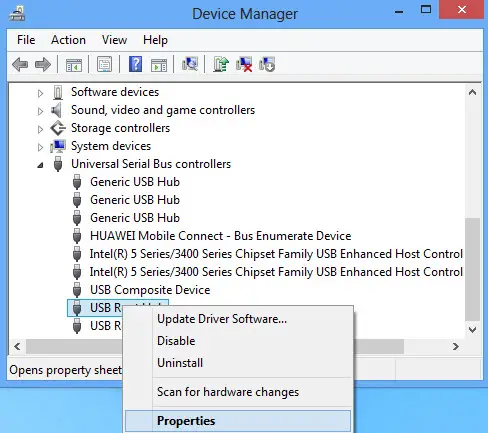 usb root hub driver download free