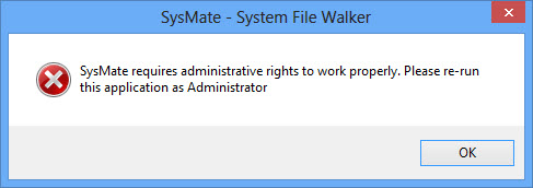 sysMate error