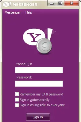 yahoo instant messenger app