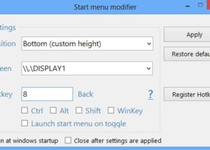Resize Windows 8 Start Screen With These 2 Tools