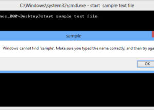 How To Run File Names With Spaces Through Command Line
