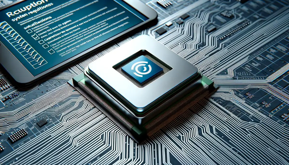 Image of a CPU being checked for Windows 11 compatibility